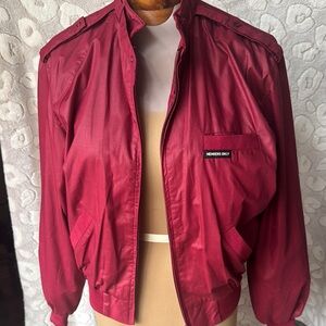 Members Only Red Jacket